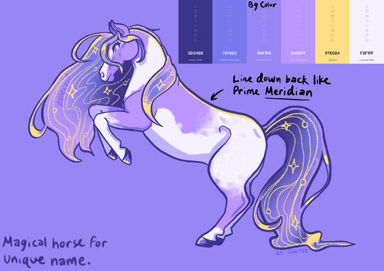 Meridian Horse OC Name Design Contest